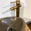 Waschtischarmatur Antik/Gold Industrial Look – Bild 4