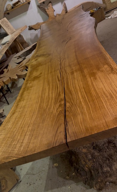 Eiche XXL 400x100-130x7cm – Bild 5